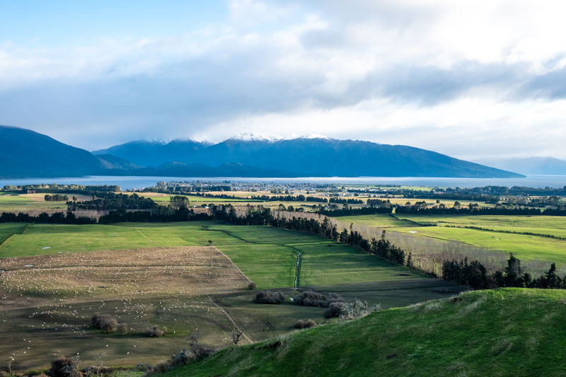 View from Lions Lookout Te Anau
