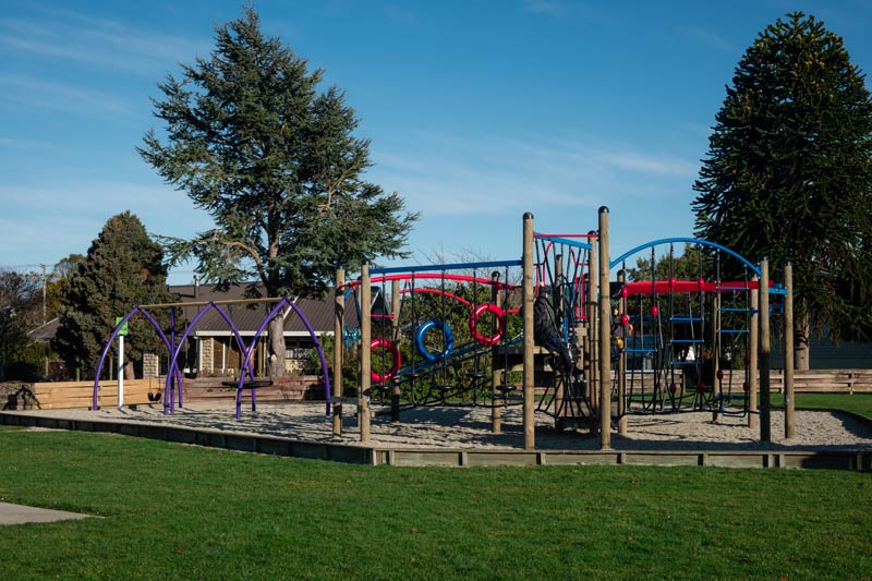 Large Owaka Playground - the best playground in the Catlins